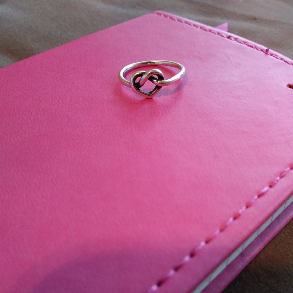 James Avery Sterling Silver Heart Knot Ring